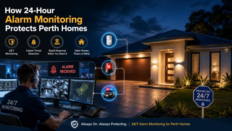 How 24-Hour Alarm Monitoring Protects Perth Homes